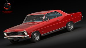 chevrolet nova ss super sport 3d max