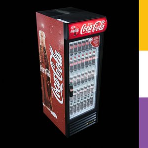 modèle 3D de Boissons Frigo Coca-Cola SCT - TurboSquid 780723