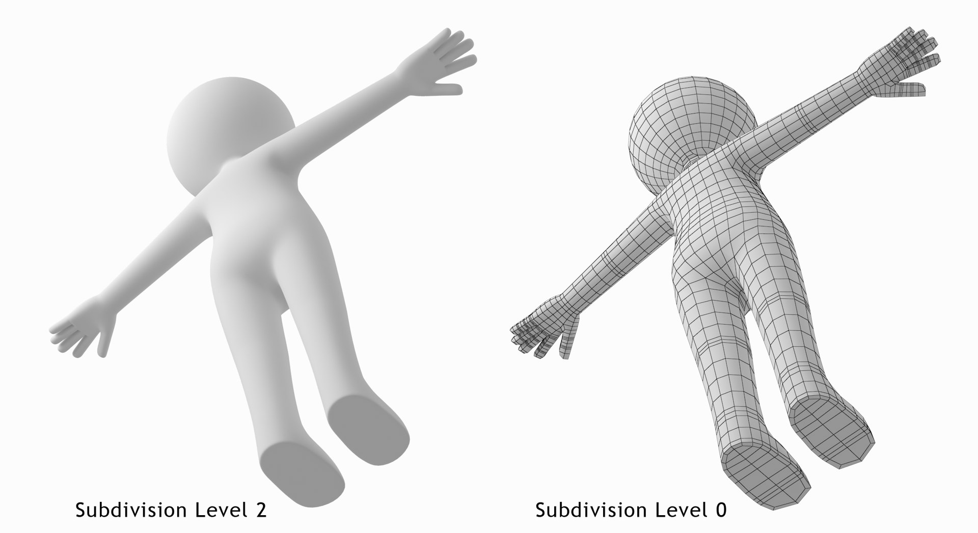 Adult Stickman 180cm CAT Rig 3D Model - TurboSquid 2117914