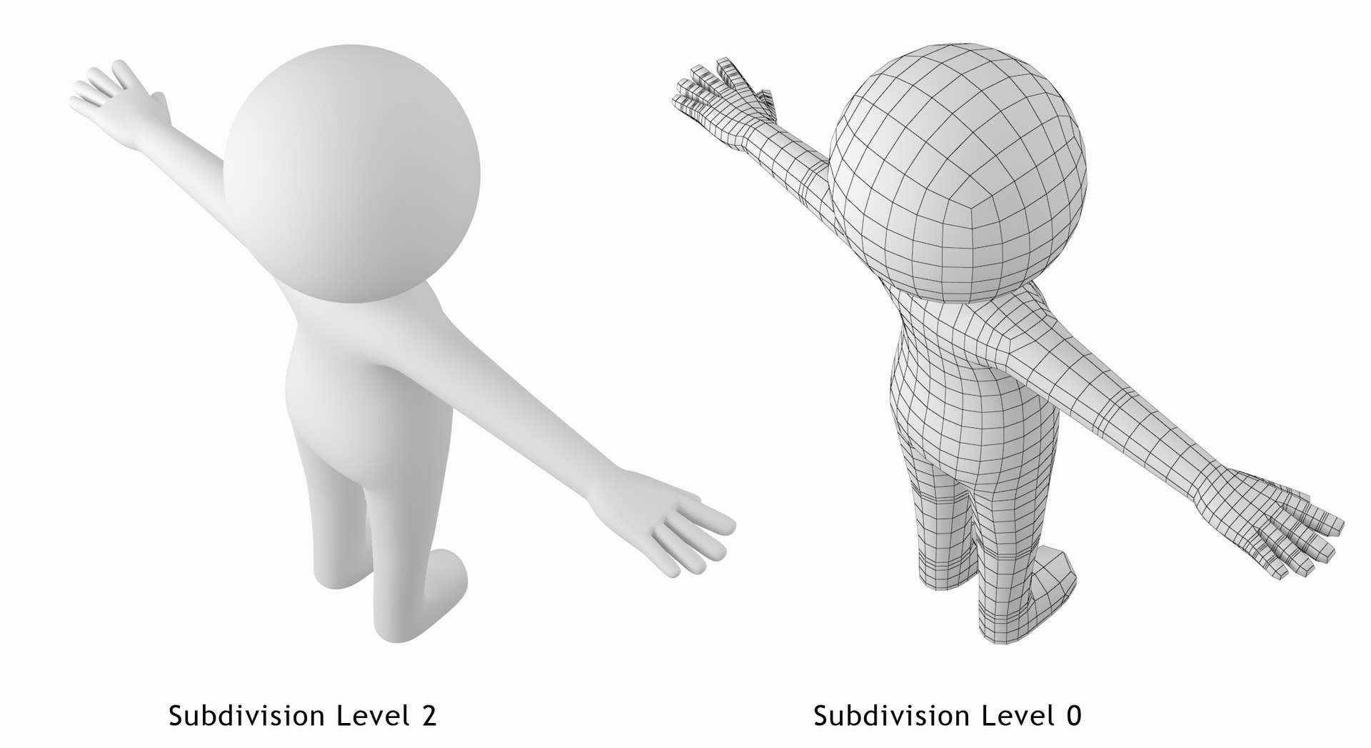 Adult Stickman 180cm CAT Rig 3D Model - TurboSquid 2117914