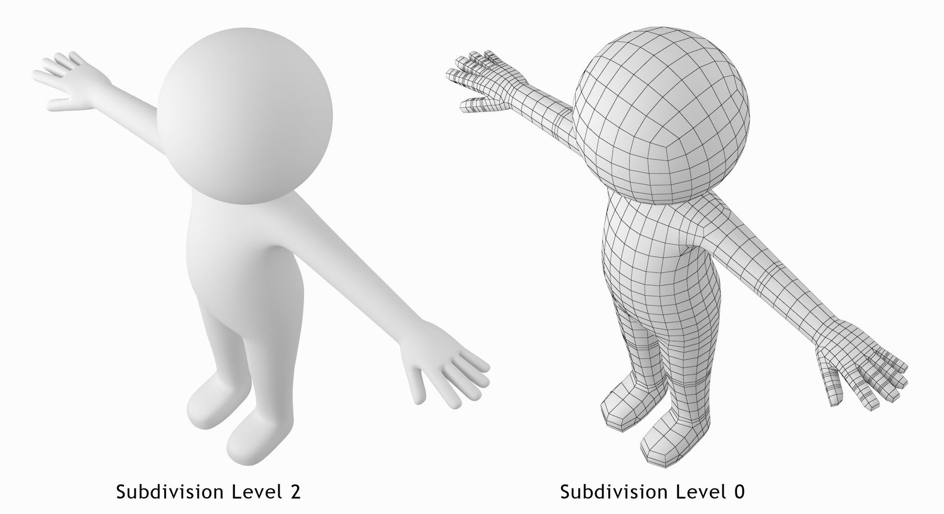 Adult Stickman 180cm CAT Rig 3D Model - TurboSquid 2117914