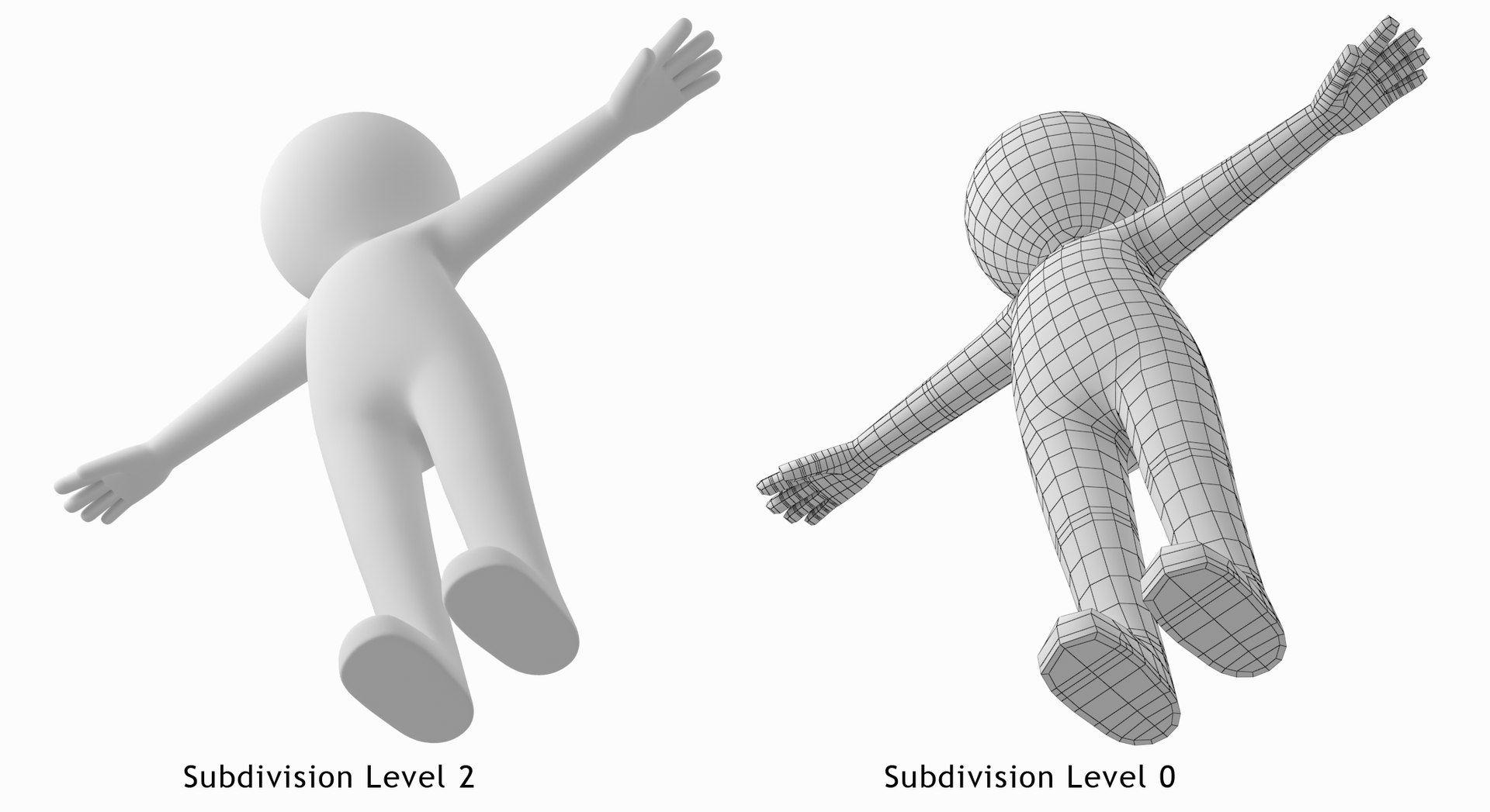 Adult Stickman 180cm CAT Rig 3D Model - TurboSquid 2117914