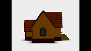 Low Poly House 3D model