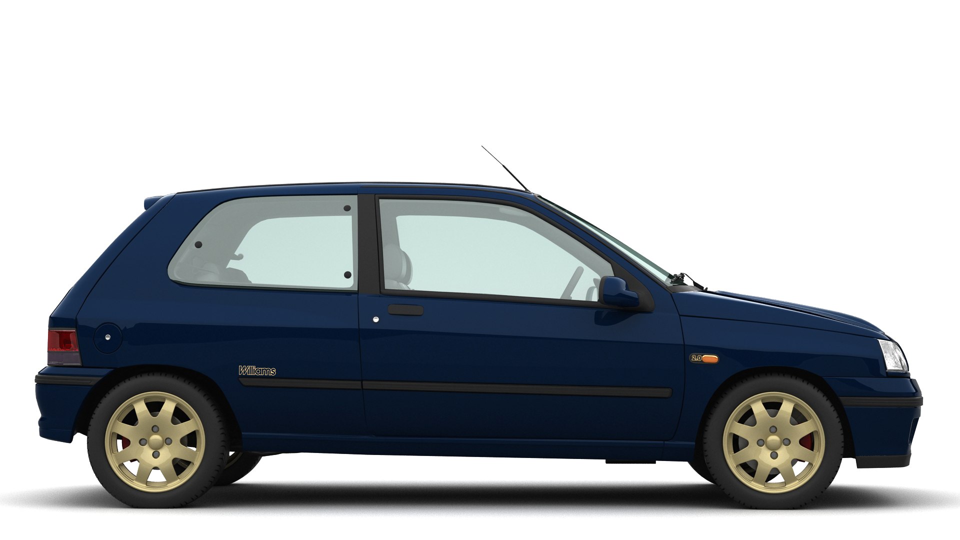 3D Renault Clio Williams Model - TurboSquid 2103737