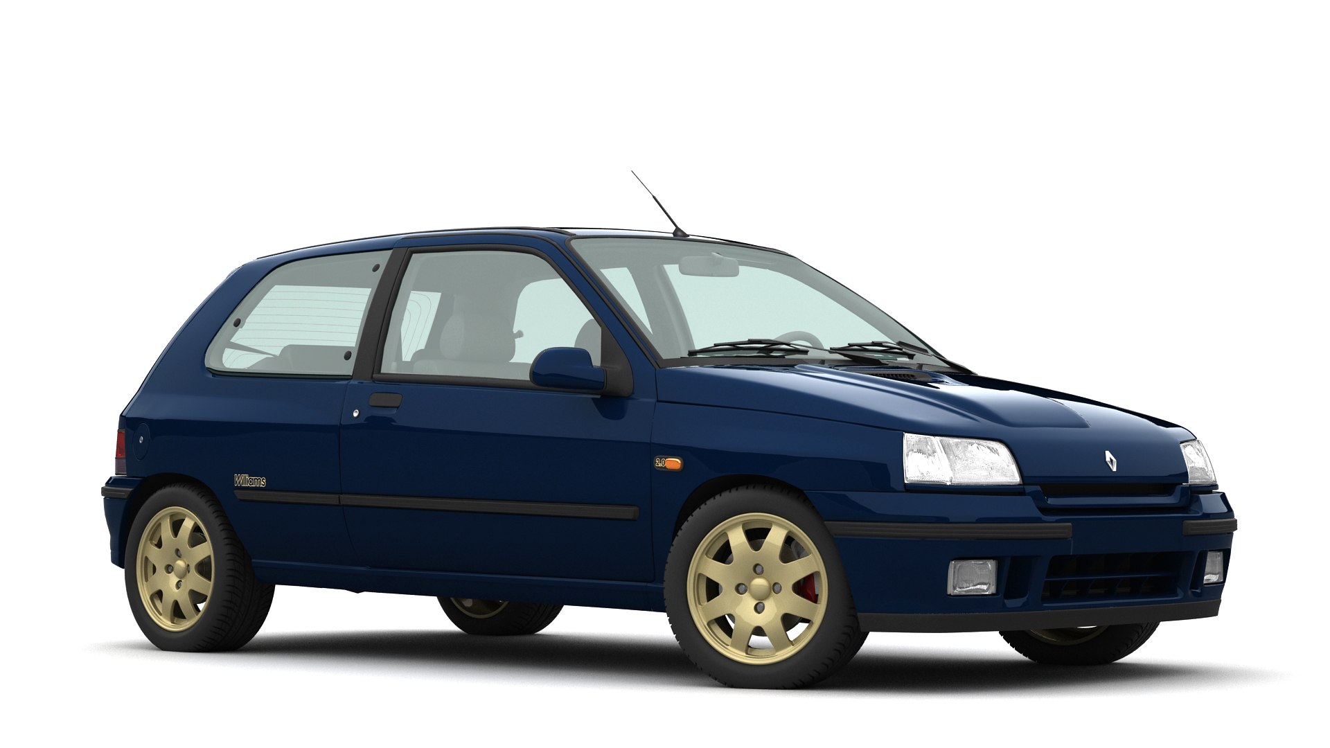 3D Renault Clio Williams model https://p.turbosquid.com/ts-thumb/ZV/rp29Nz/Qx/09/jpg/1690715554/1920x1080/fit_q87/2075ee4712d48860c78c09c6bf66cb0b71cc98f3/09.jpg