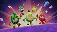 Fruit Warriors Character Pack - Stylized Cute Game Ready 3D Models