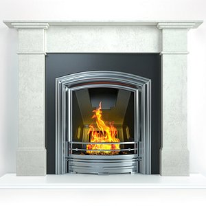 Fireplace Stovax - Alexandra 3D model