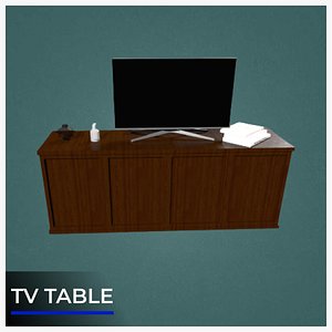 Tv Rack 3D Model - TurboSquid 1690348