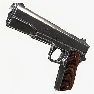 3D colt 1911 model