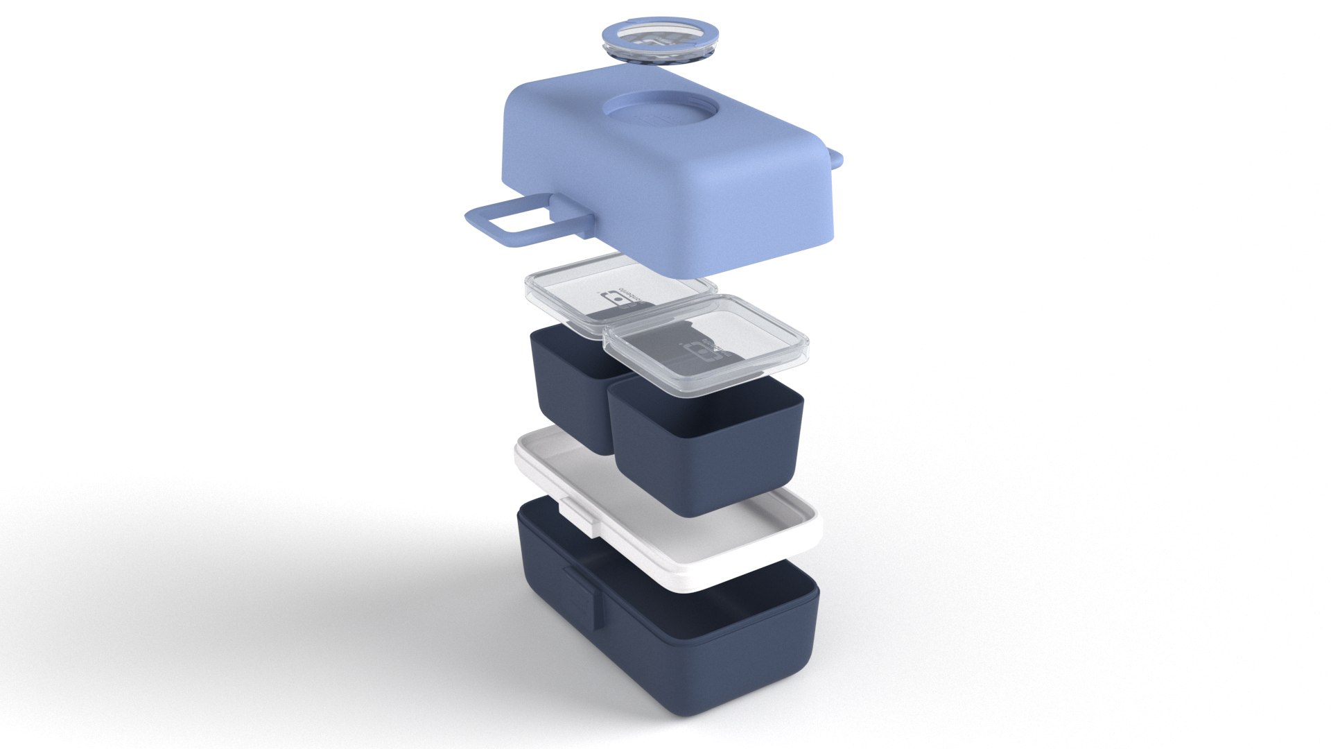 3D Monbento Kids Lunch Box - TurboSquid 2001326