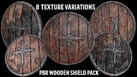 Wooden shield pack