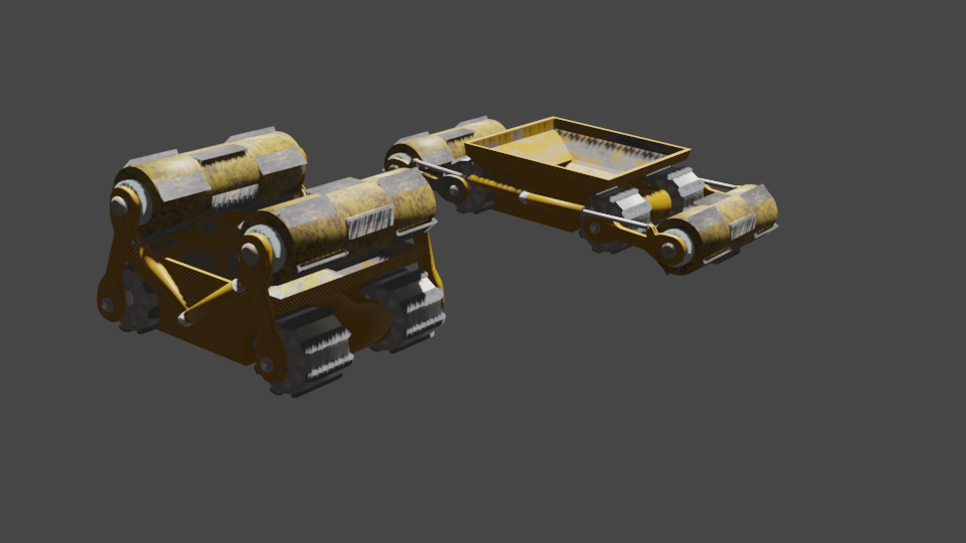 Rassor mining space 3D model - TurboSquid 1541854