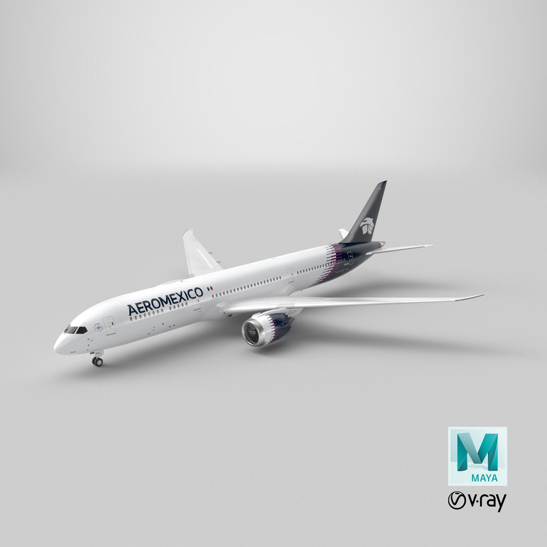 3D Aeromexico Boeing 787 model https://p.turbosquid.com/ts-thumb/ZW/Cra1dl/nR/stemcell_maya_vray_render/png/1777630364/1920x1080/fit_q87/92c532dbd21c42cbfc35bc214ea7696831d572d6/stemcell_maya_vray_render.jpg