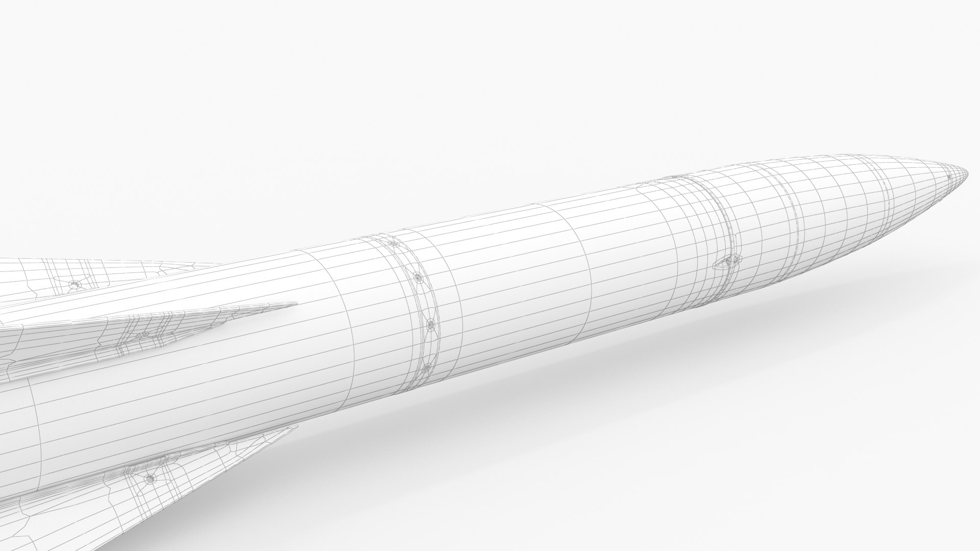 MGM-52 Lance Tactical Ballistic Missile 3D - TurboSquid 2175680