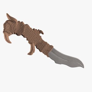Skinning Knife 3D model