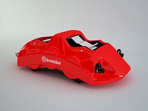 3D brembo caliper model