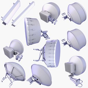 3D model Professional Cell Phone Antennas v1