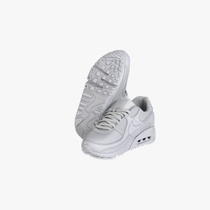 3D Nike Air Max 90 Recraft Triple White