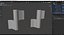 Shutter hinges model