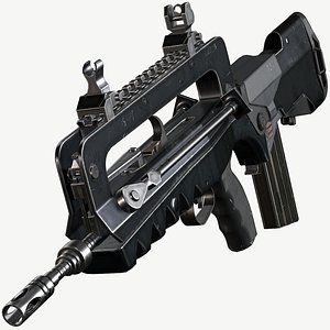 Famas F1 (Triple A) PBR Game Ready