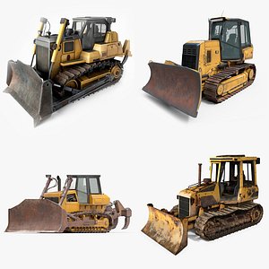 Collection of Crawler bulldozer