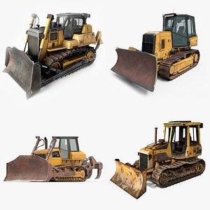 Collection of Crawler bulldozer