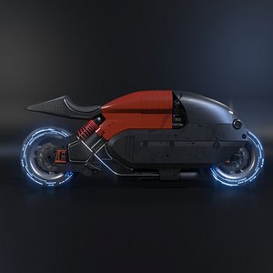 Motorcycles concept 3D model