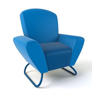 3D cartoon armchair 18