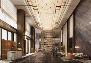Hotel Lobby Interior-A8