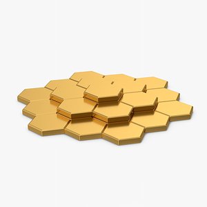 3D Octagon Panels model