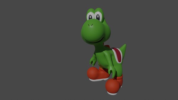 Recursos de personagens do jogo Super Mario e Yoshi Modelo 3D - TurboSquid  1684380