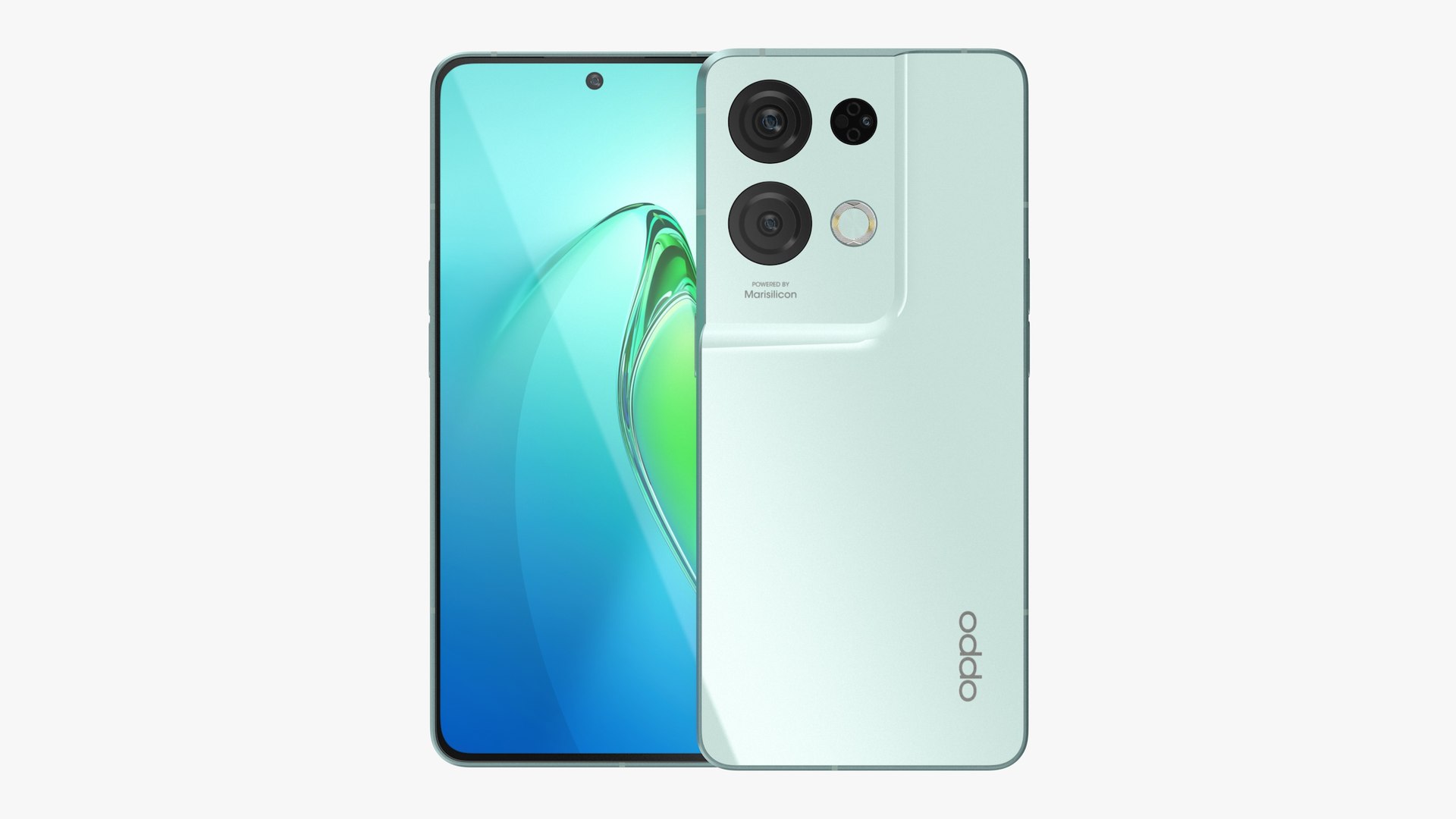 3D OPPO Reno 8 Pro Plus Green TurboSquid 1904096