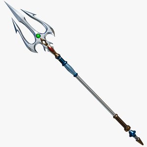 Fantasy Trident 06 All PBR Unity UE Textures Included