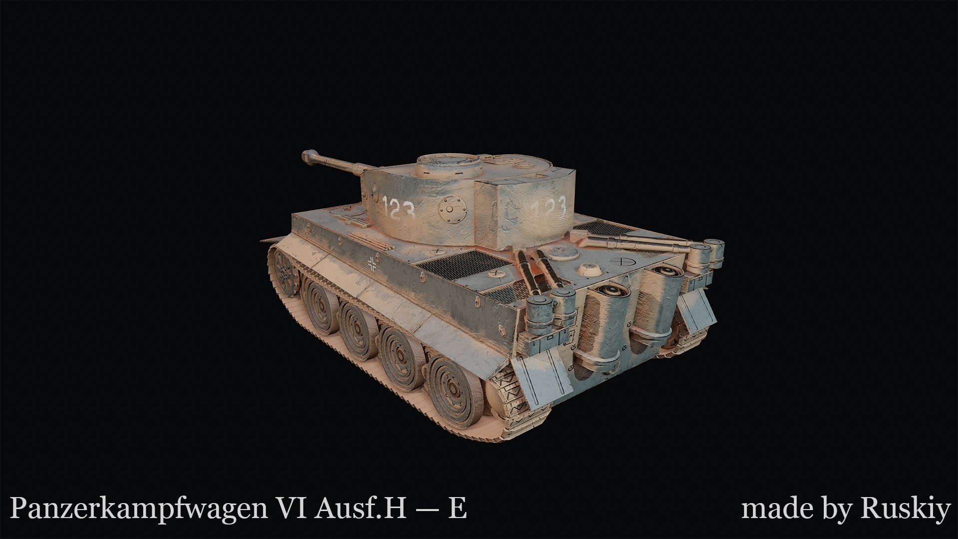Panzerkampfwagen VI Ausf H  E 3D model https://p.turbosquid.com/ts-thumb/ZW/pfkv3z/Uq/2/jpg/1676152739/1920x1080/fit_q87/b9fe1534cd4baa32e98167652582f90b414b73fd/2.jpg