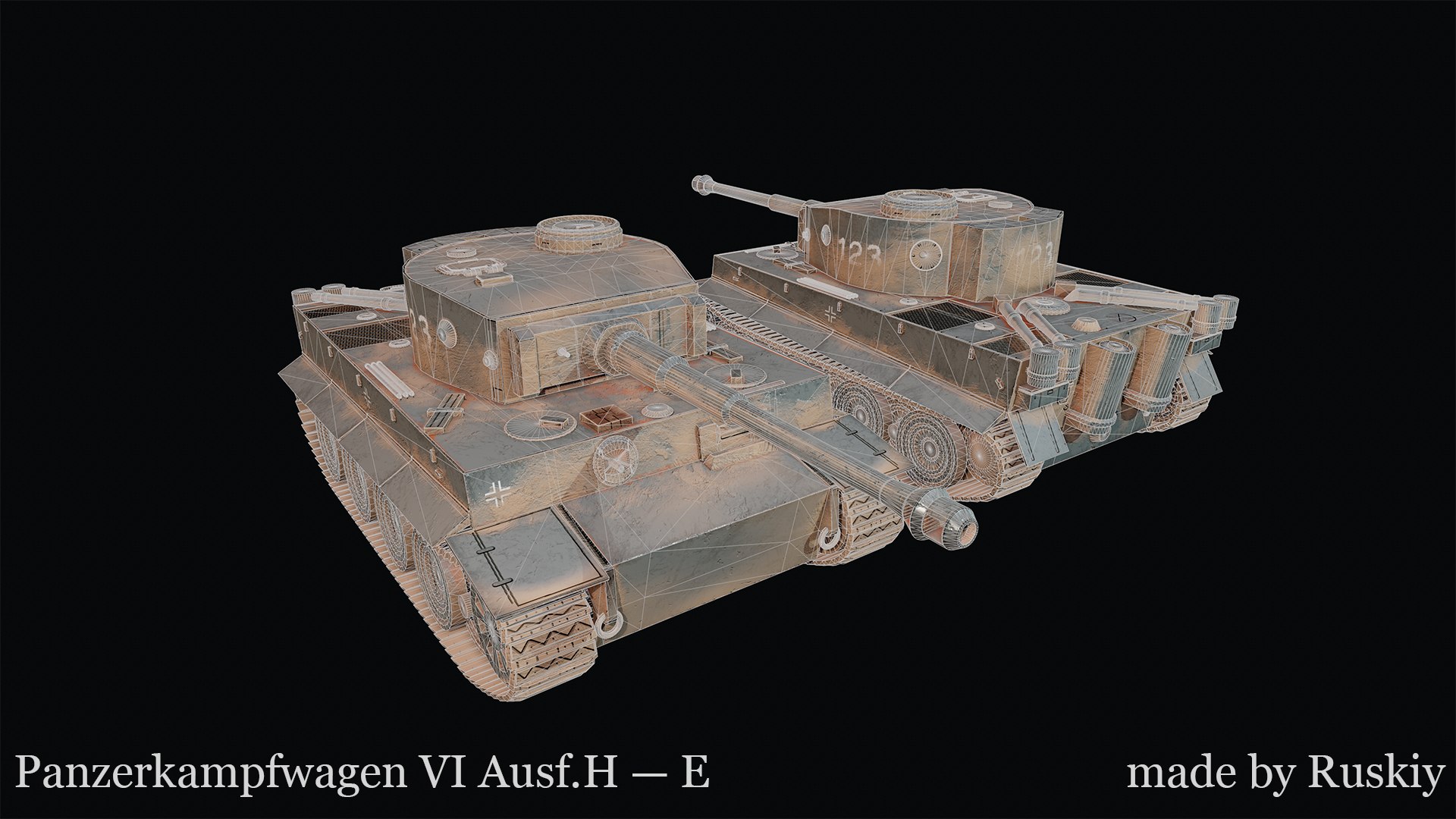 Panzerkampfwagen VI Ausf H  E 3D model https://p.turbosquid.com/ts-thumb/ZW/pfkv3z/X2/5/jpg/1676152732/1920x1080/fit_q87/8f42e2e47c7514a11cf7fa02ac3706d3adf5075d/5.jpg
