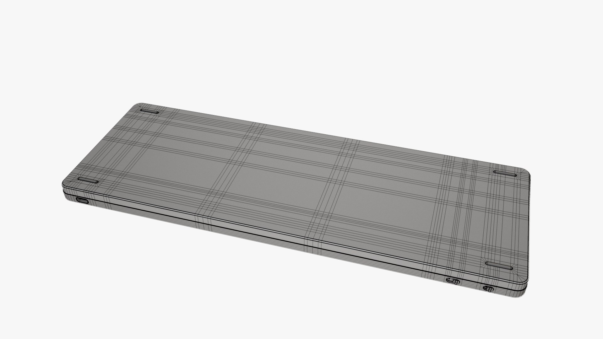 Tenkeyless Keyboard Green 3D Model - TurboSquid 2074421