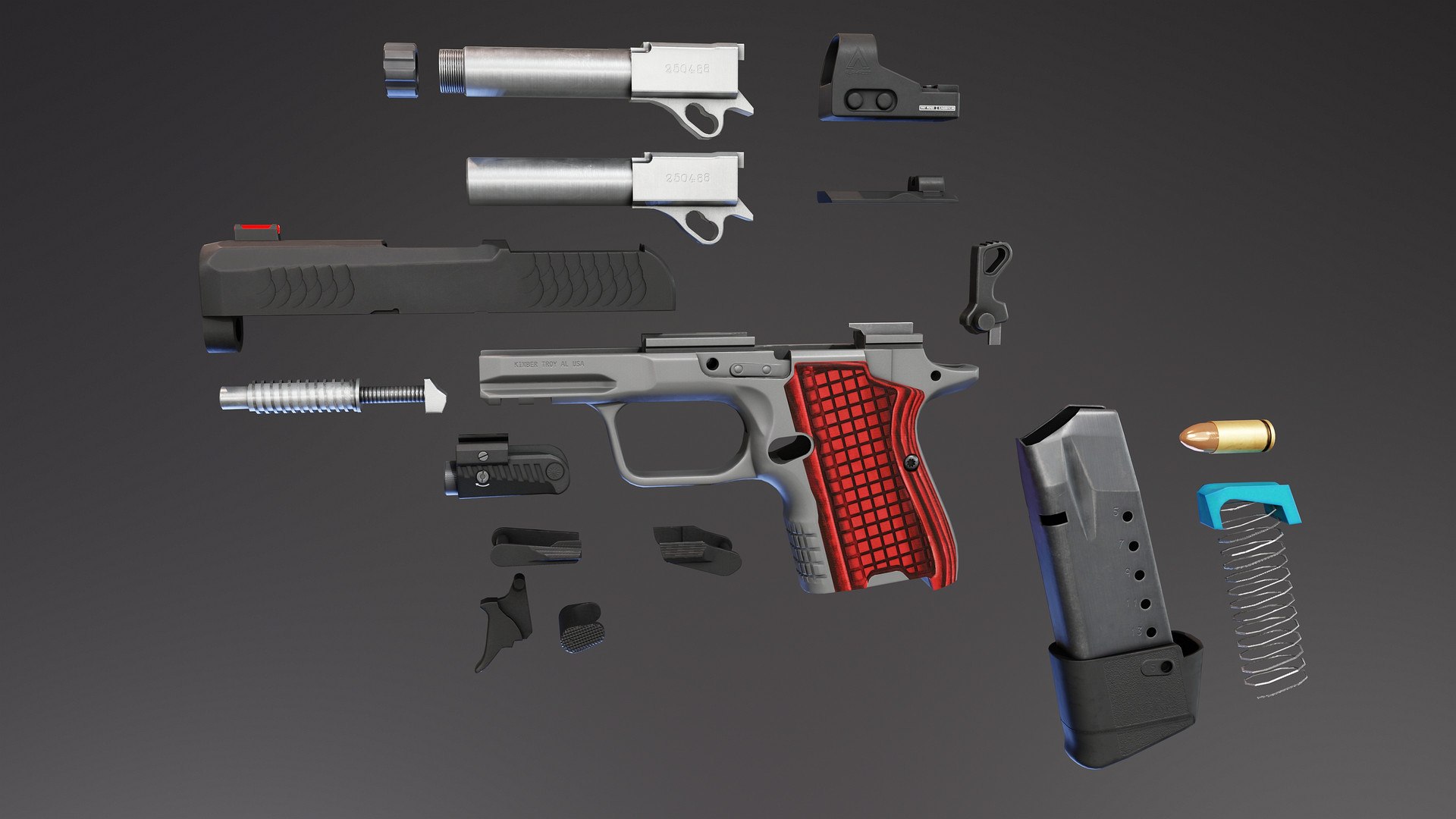 Kimber CDS9 Pistol 3D - TurboSquid 2345015