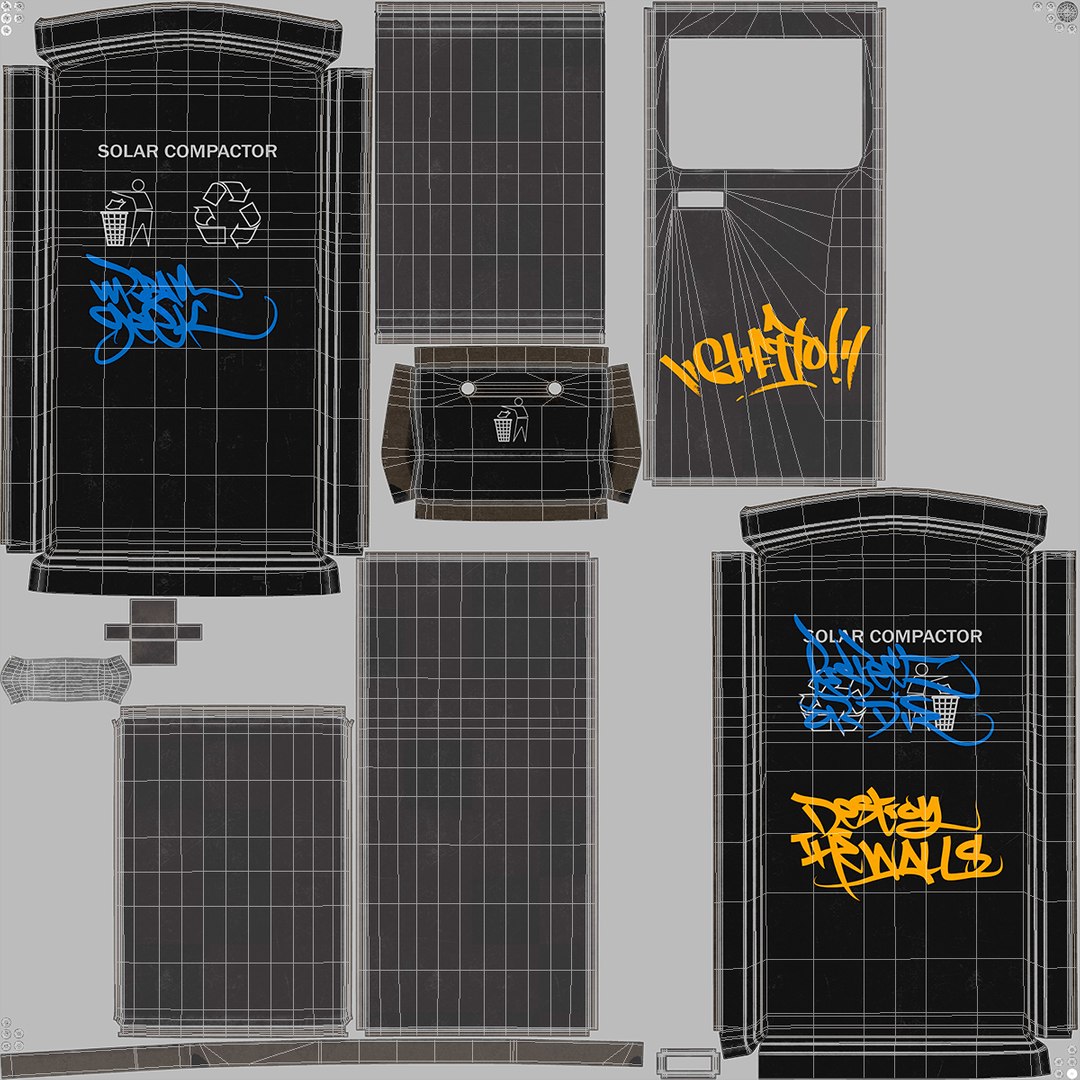 3D recycling trash model https://p.turbosquid.com/ts-thumb/ZW/zYWOfc/ZbPIjEFo/streetelementsrecycling2_uv/jpg/1544904805/1920x1080/fit_q87/77134d742d61093543472a09a3231e26c03c9bbd/streetelementsrecycling2_uv.jpg