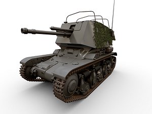 3D model Panzerjager 35R