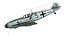3D messerschmitt bf-109 model