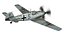 3D messerschmitt bf-109 model