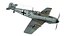 3D messerschmitt bf-109 model