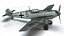 3D messerschmitt bf-109 model