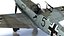 3D messerschmitt bf-109 model