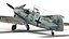 3D messerschmitt bf-109 model