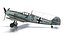 3D messerschmitt bf-109 model