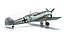 3D messerschmitt bf-109 model