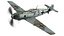 3D messerschmitt bf-109 model