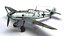 3D messerschmitt bf-109 model