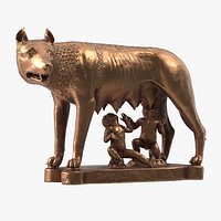 Capitoline Wolf with Romulus and Remus